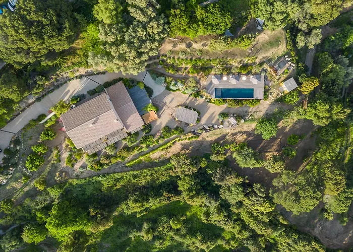 Terre De Maquis, Vue Corse Gæstehus Sari-D'orcino